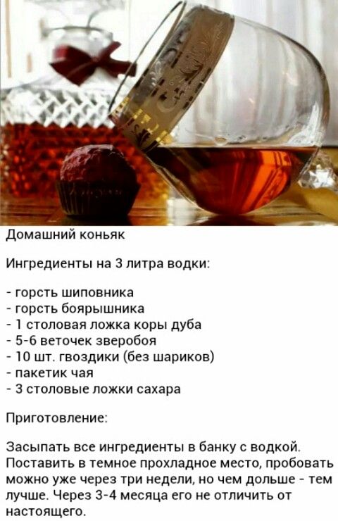 Коньяк Алкофан" в кулинарии