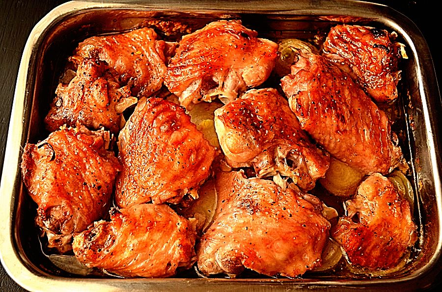 Сковородочные крылышки индейки с сочным мясом