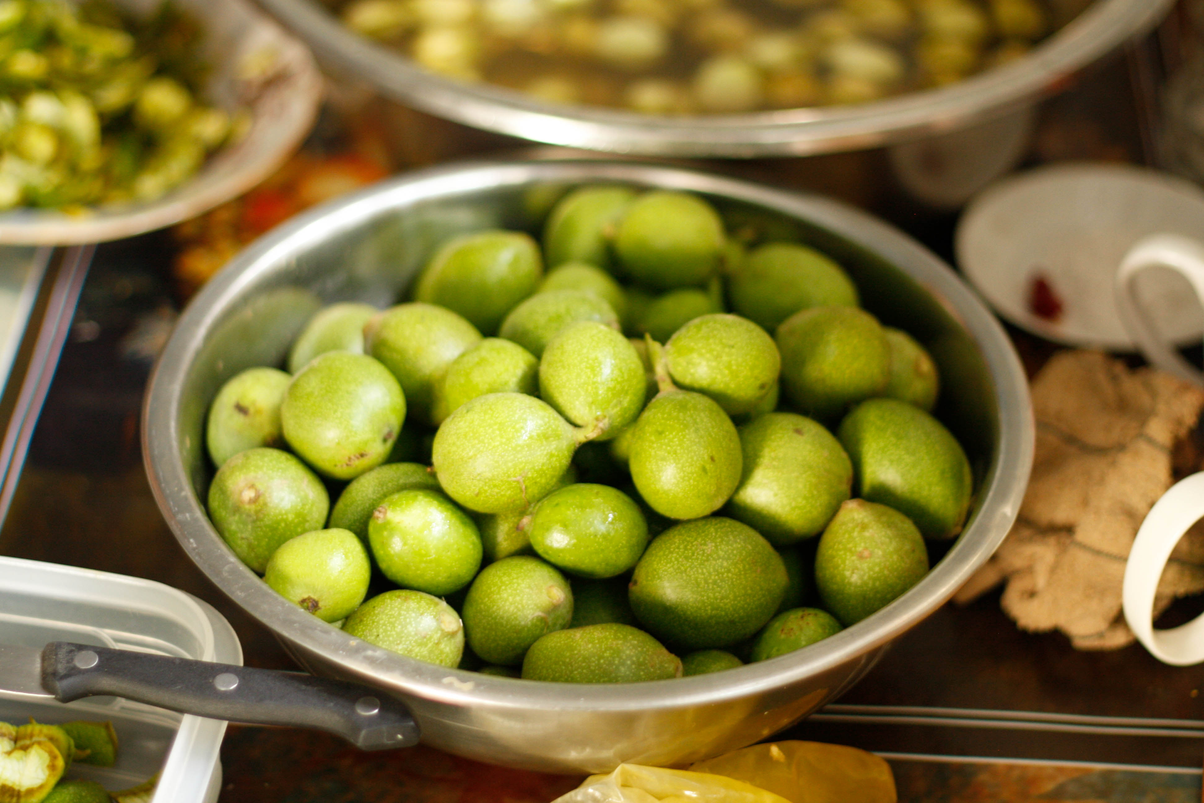 варенье грецких орехов зеленых ингредиенты