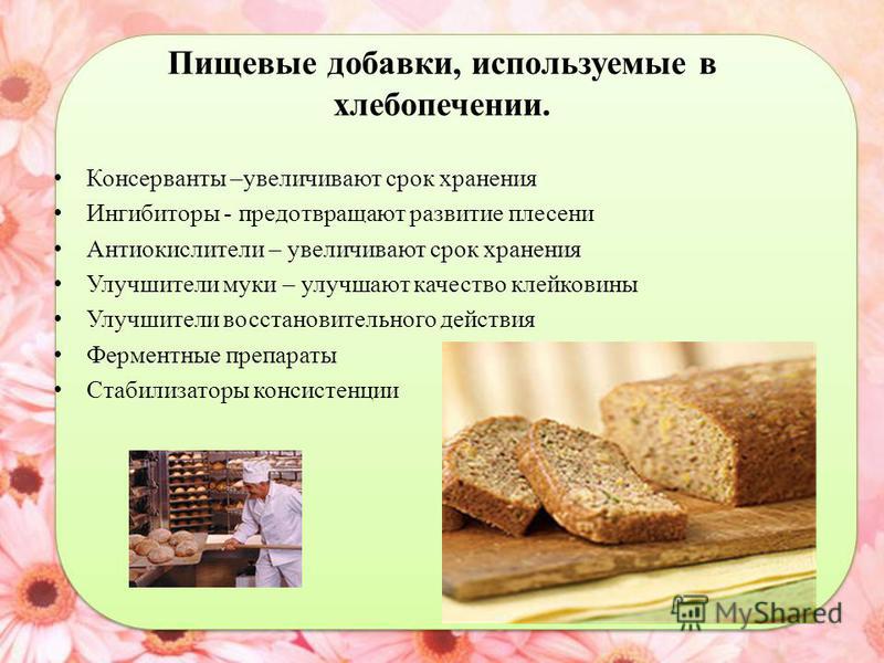 Добавки в хлеб